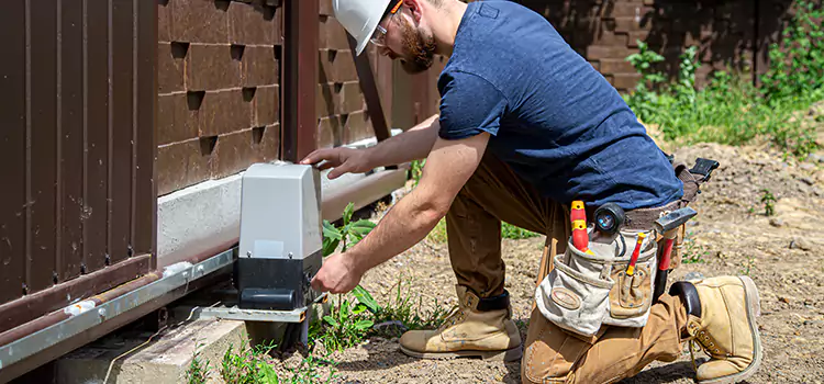 Electric Driveway Gate Installation Bay Shore
